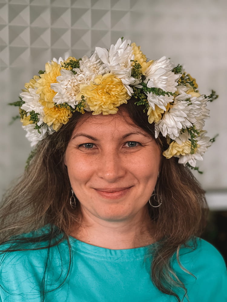 Мастер-класс Плетение венков на голову из живых цветов