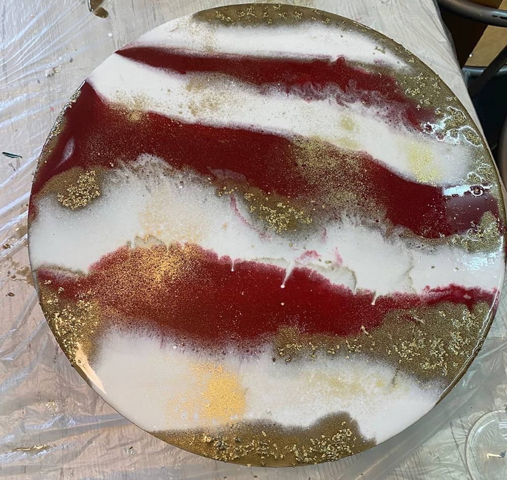 Мастер-класс Рисование эпоксидной смолой