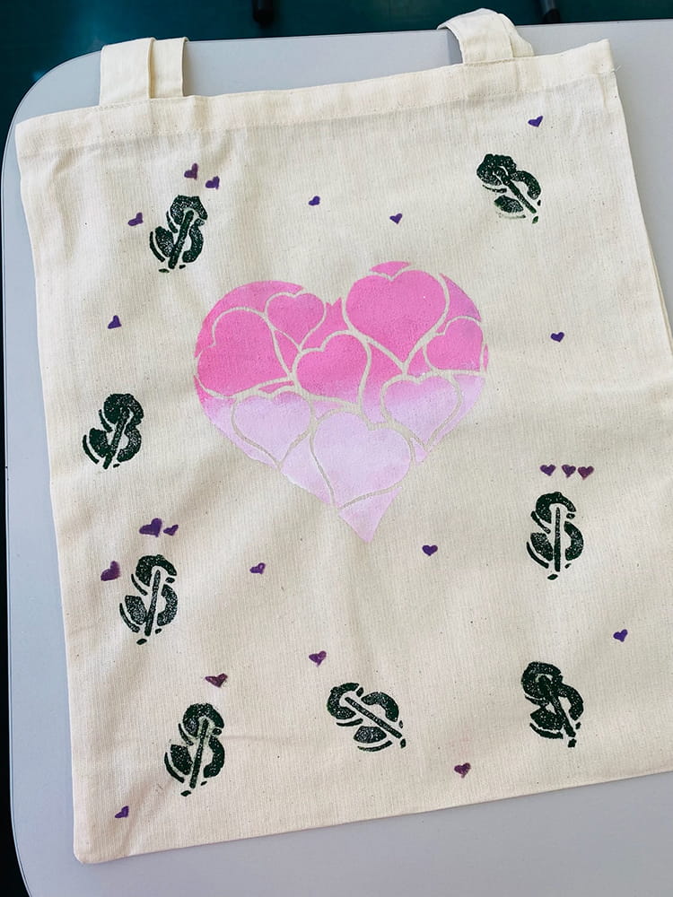 Мастер-класс Роспись холщовых сумок