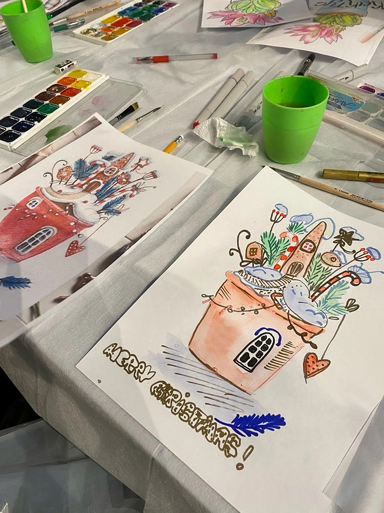 Мастер-класс Скетчинг