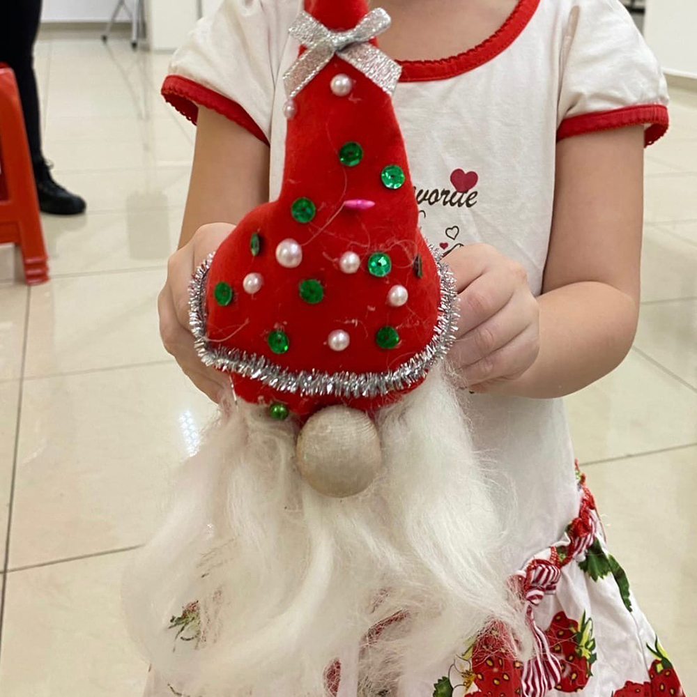 Мастер-класс Создание Новогоднего гнома