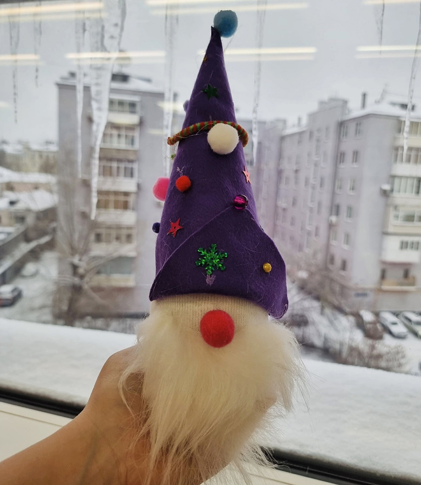 Мастер-класс Создание Новогоднего гнома